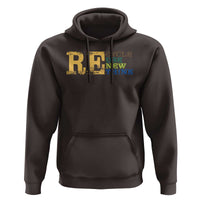 Retro Earth Day Hoodie Recycle Reuse Renew Rethink Protect Earth