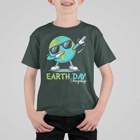 Dabbing Earth Day T Shirt For Kid Everyday Positive Vibes Nature Lover Gifts
