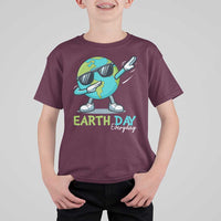 Dabbing Earth Day T Shirt For Kid Everyday Positive Vibes Nature Lover Gifts