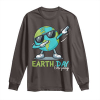 Dabbing Earth Day Long Sleeve Shirt Everyday Positive Vibes Nature Lover Gifts