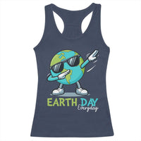 Dabbing Earth Day Racerback Tank Top Everyday Positive Vibes Nature Lover Gifts