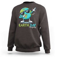 Dabbing Earth Day Sweatshirt Everyday Positive Vibes Nature Lover Gifts