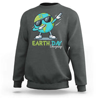 Dabbing Earth Day Sweatshirt Everyday Positive Vibes Nature Lover Gifts