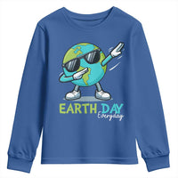 Dabbing Earth Day Youth Sweatshirt Everyday Positive Vibes Nature Lover Gifts