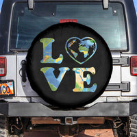 Earth Day Spare Tire Cover Heart Environmental Nature Recycling Lovers