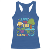 Earth Day Racerback Tank Top Funny Awesome Environmental Nature Recycling