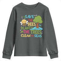 Earth Day Youth Sweatshirt Funny Awesome Environmental Nature Recycling