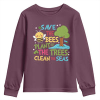 Earth Day Youth Sweatshirt Funny Awesome Environmental Nature Recycling