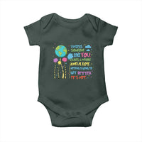 Earth Day Baby Onesie Unless Someone Like You Cares A Whole Awful Lot
