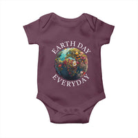 Earth Day Everyday Baby Onesie With Floral Nature Lover Climate Change