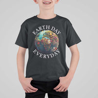 Earth Day Everyday T Shirt For Kid With Floral Nature Lover Climate Change
