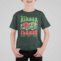 Earth Day T Shirt For Kid Create A Kinder Planet Be Kind Earth