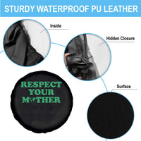 Earth Day Spare Tire Cover Respect Your Mother Environmental Recycling