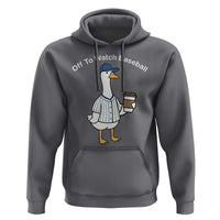 Funny Baseball Mom Goose Hoodie Funny Sports Game Day