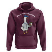 Funny Baseball Mom Goose Hoodie Funny Sports Game Day