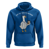 Funny Baseball Mom Goose Hoodie Funny Sports Game Day
