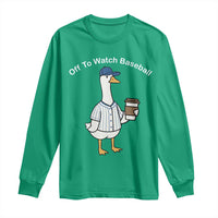 Funny Baseball Mom Goose Long Sleeve Shirt Funny Sports Game Day