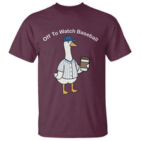Funny Baseball Mom Goose T Shirt Funny Sports Game Day