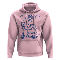 Funny Goose Psychologist Hoodie Off To Regulate Emotions Mental Health Counselor