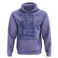Funny Goose Psychologist Hoodie Off To Regulate Emotions Mental Health Counselor