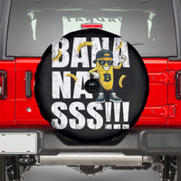 Banana Lovers Spare Tire Cover Funny Bananas Vintage Style