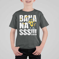 Banana Lovers T Shirt For Kid Funny Bananas Vintage Style