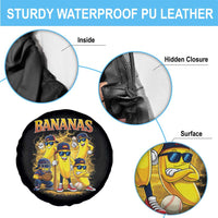 Funny Bananas Spare Tire Cover Lets Go Banana Cute Banana Lovers Bootleg