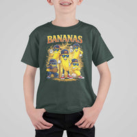 Funny Bananas T Shirt For Kid Lets Go Banana Cute Banana Lovers Bootleg