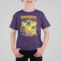 Funny Bananas T Shirt For Kid Lets Go Banana Cute Banana Lovers Bootleg