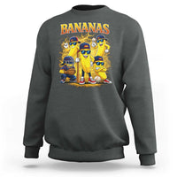 Funny Bananas Sweatshirt Lets Go Banana Cute Banana Lovers Bootleg