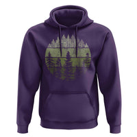 Retro Forest Trees Outdoors Nature Hoodie Vintage Wildlife - Wonder Print Shop