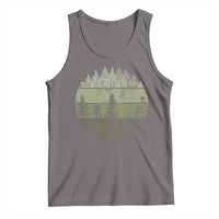 Retro Forest Trees Outdoors Nature Tank Top Vintage Wildlife - Wonder Print Shop