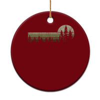 Trees Wildlife Nature Vintage Forest Ceramic Ornament - Wonder Print Shop