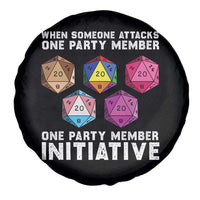 When Someone Attacks One Party Member D20 Dice LGBTQ Ally Spare Tire Cover - Wonder Print Shop