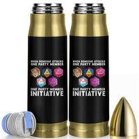 When Someone Attacks One Party Member D20 Dice LGBTQ Ally Bullet Tumbler - Wonder Print Shop