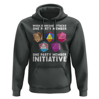 When Someone Attacks One Party Member D20 Dice LGBTQ Ally Hoodie - Wonder Print Shop