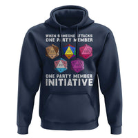 When Someone Attacks One Party Member D20 Dice LGBTQ Ally Hoodie - Wonder Print Shop