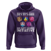 When Someone Attacks One Party Member D20 Dice LGBTQ Ally Hoodie - Wonder Print Shop