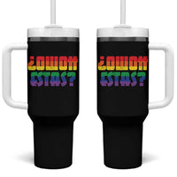Como Estas Tumbler With Handle Funny Spanish LGBT Pride Latinx Retro Queer Inclusive Gift - Wonder Print Shop