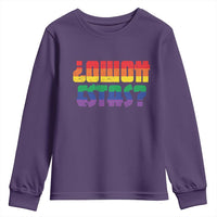 Como Estas Youth Sweatshirt Funny Spanish LGBT Pride Latinx Retro Queer Inclusive Gift - Wonder Print Shop