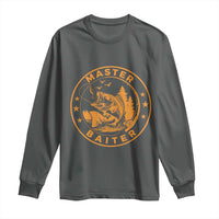 Master Baiter Long Sleeve Shirt Retro Bass Fishing Funny Fisher Fish Fisherman - Wonder Print Shop