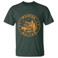 Master Baiter T Shirt Retro Bass Fishing Funny Fisher Fish Fisherman - Wonder Print Shop
