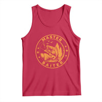 Master Baiter Tank Top Retro Bass Fishing Funny Fisher Fish Fisherman - Wonder Print Shop