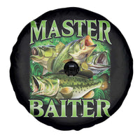Master Baiter Spare Tire Cover Funny Bass Fishing Fisher Bootleg Graphic - Wonder Print Shop