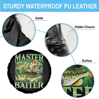 Master Baiter Spare Tire Cover Funny Bass Fishing Fisher Bootleg Graphic - Wonder Print Shop