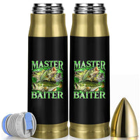 Master Baiter Bullet Tumbler Funny Bass Fishing Fisher Bootleg Graphic - Wonder Print Shop