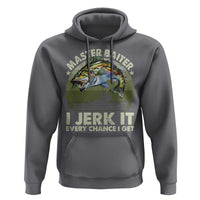 Retro Master Baiter Hoodie Funny Bass Fishing Fisher - Wonder Print Shop