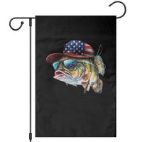Funny Fishing American Flag Garden Flag Patriotic Fisherman Family Gift - Wonder Print Shop