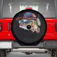 Funny Fishing American Flag Spare Tire Cover Patriotic Fisherman Family Gift - Wonder Print Shop
