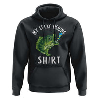 Lucky Fishing Hoodie Funny Fisherman Fish Lovers - Wonder Print Shop